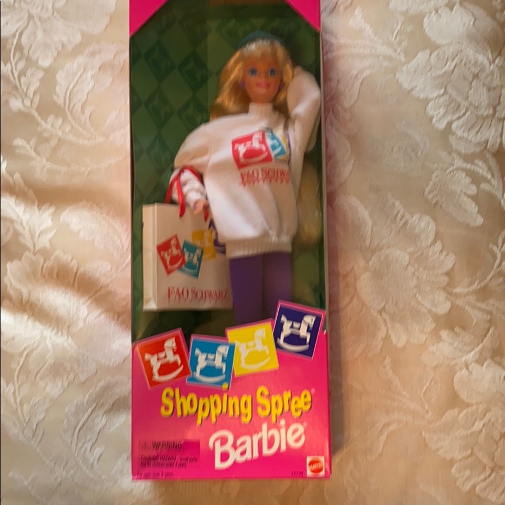 1994 FAO Schwarz Shopping Spree Barbie Mint